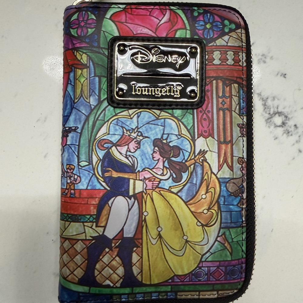 Loungefly Beauty And The Beast Disney Floral Back… - image 6